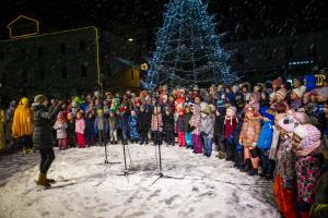 030 Pozdrav zimi inpraznik luci Foto atelje Postojna